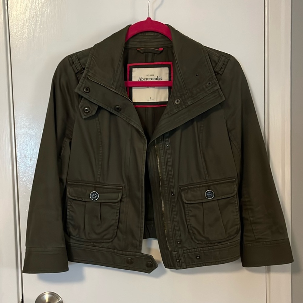 Vintage Abercrombie Moto Jacket